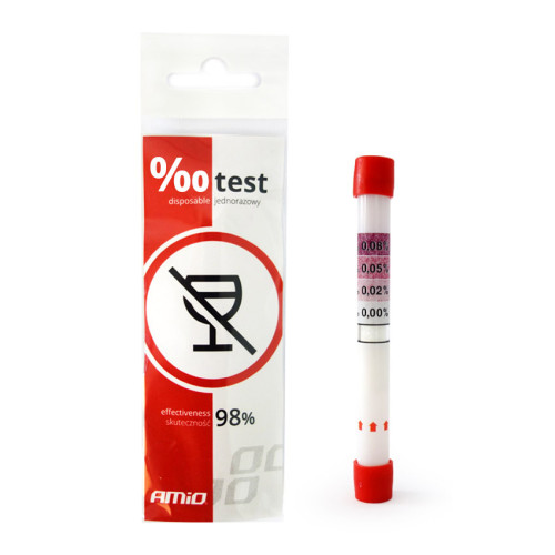 Teste Descartável de Álcool Certificado – A01160