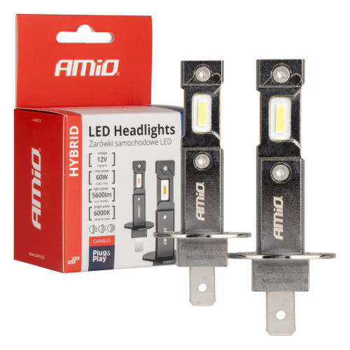 Kit Conversão Led Serie Hybrid 12V H1 60W Canbus Amio 041112 