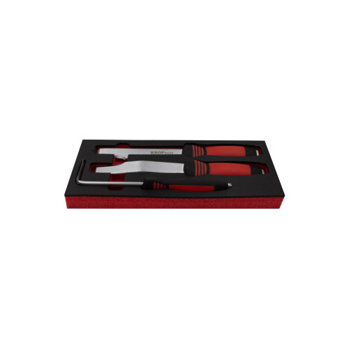 Kit raspadores 3pcs Kroftools 5379