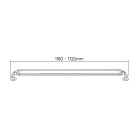 BARRA LED AJUSTÁVEL PARA CAPÔ - 5000LM