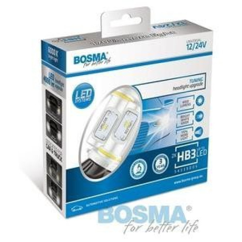 KiIT 2 Lâmpadas LED H1 12/24V 61BH1LED