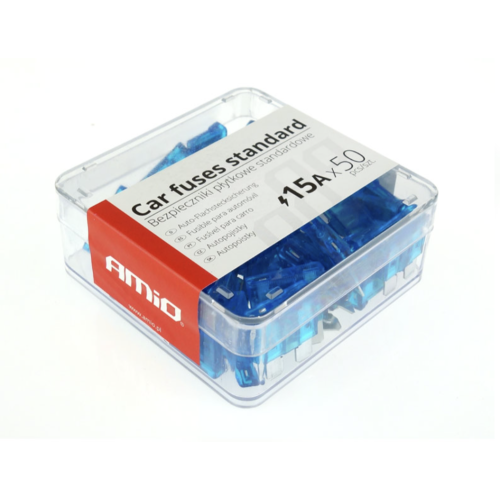 Caixa de Fusíveis Standard 50 pcs 15A – A01335