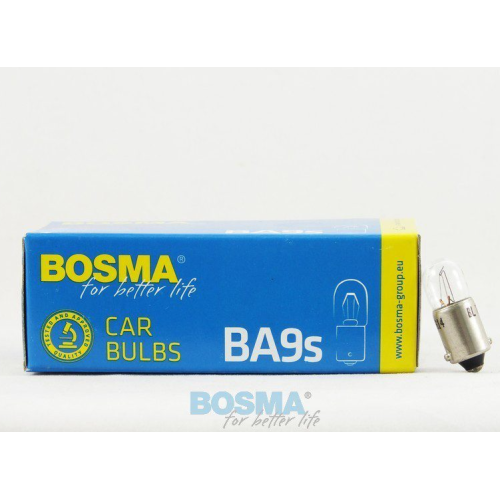 Lâmpada Auto Bosma 24V 4W BA9s (caixa 10 unidades) 62B4