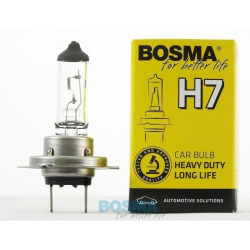 Lâmpada Bosma H7 24V 70W PX 26d – Long Life Heavy Duty 62Bh7LLHD