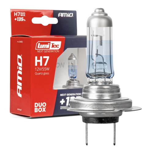 Lâmpadas H7 12V 55W +135% Duo – A04405