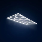 Luz LED Hexagonal de Teto – 83.640 Lumens