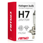 Lâmpada H7 24V 70W UV Filtro Amio 01252