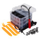 Kit de Clips para carro 650 peças + extrator - A04433