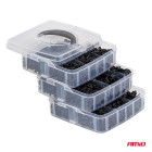 Kit de Clips para carro 650 peças + extrator - A04433