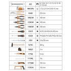Mala Com 100 Ferramentas de Manutenção Industrial Beta Easy 2054E-100