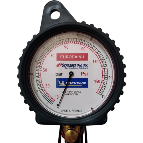 Manómetro Pressão para Pneus Certificado Michelin  0,7-11 bar - 246M03000
