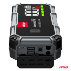 Booster de Bateria 3 em 1 com Powerbank e Lanterna LED 12V 12Ah 1000A