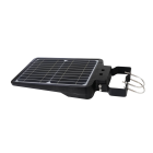 Candeeiro de rua solar LED de 15 W e 1600 lúmens com Sensor