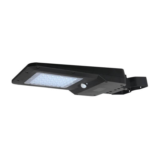Candeeiro de rua solar LED de 15 W e 1600 lúmens com Sensor