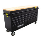 Carro de Trabalho com Plataforma Elevação 61" 9 Gavetas Kroftools 8661 