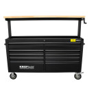 Carro de Trabalho com Plataforma Elevação 61" 9 Gavetas Kroftools 8661 