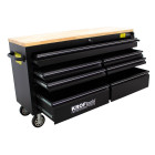 Carro de Trabalho com Plataforma Elevação 61" 9 Gavetas Kroftools 8661 