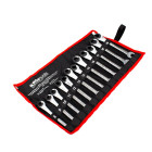 Jogo Chaves Boca/Luneta Aberta com Roquete 12 Peças Kroftools 120200 Jogo Chaves Boca/Luneta Aberta com Roquete 12 Peças Kroftools 120200