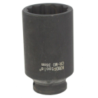 Chave de Transmissão Bihexagonal 85×36 mm 1/2" Kroftools 128536