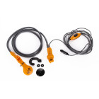 Chuveiro portátil 12V outdoor,camping, caravanismo, surf