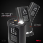 Compressor de Ar Portátil Sem FiosLED USB-C 40W Amio 04377