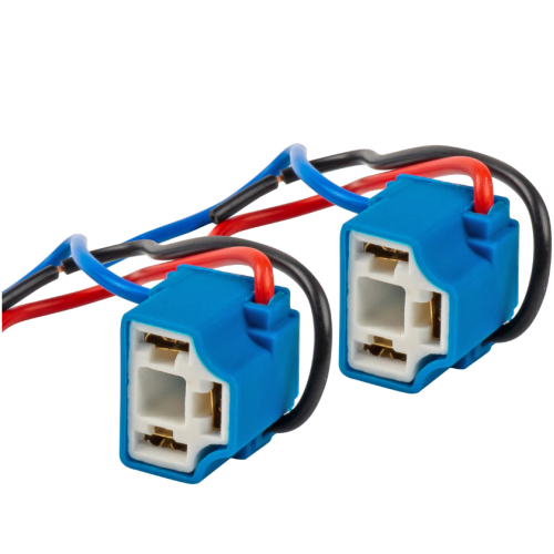 Kit conectores Cerâmicos lâmpada H4 Amio 03053