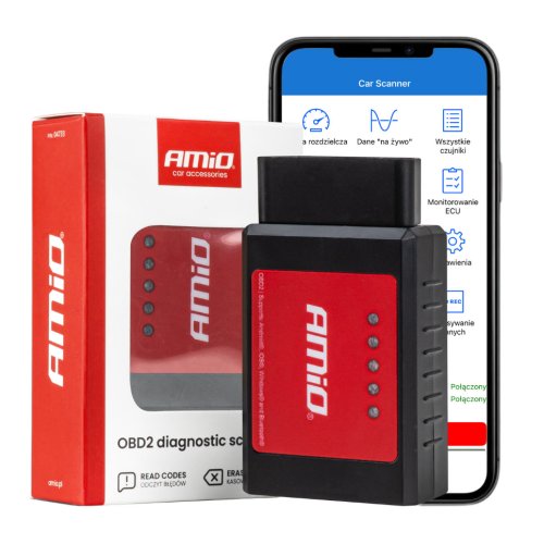 Scanner ELM327 OBD2 – Interface Diagnóstica Automóvel Bluetooth/WiFi Scanner ELM327 OBD2 – Interface Diagnóstica Automóvel Bluetooth/WiFi