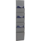 Quadro de Planeamento Vertical A4 com 6 Compartimentos – Organização Profissional