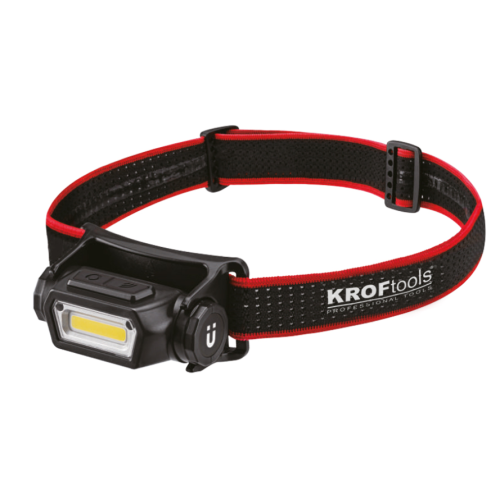 Gambiarra de Cabeça LED COB 450 lm com Sensor de Movimento Kroftools 1159
