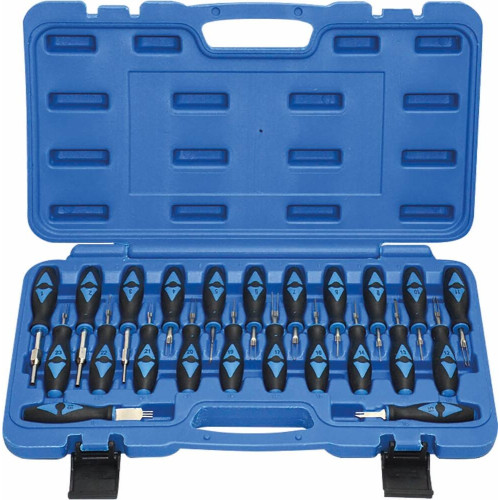 Jogo Chaves para Extrair Terminais 23 Peças  Jogo Chaves para Extrair Terminais 23 Peças