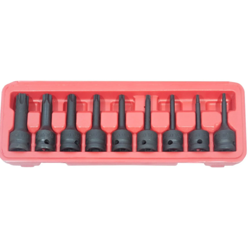 Jogo de 9 Chaves Torx de Impacto T20-T70 – Kroftools 6098 Jogo de 9 Chaves Torx de Impacto T20-T70 – Kroftools 6098