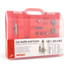 Conjunto Lâmpadas Halógenio H7+ H1 Amio 01498