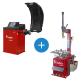 Kit Máquina Desmontadora + Calibradora de Pneus Redats
