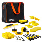 Kit de detalhamento automotivo, 22 peças