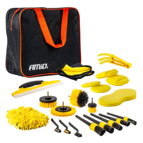 Kit de detalhamento automotivo, 22 peças