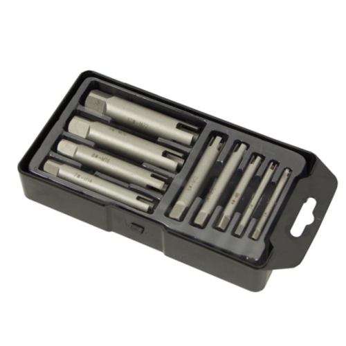 Kit Extrator de Machos M4–M22 (9 Peças)  Kroftools 0517