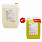 Kit Desengordurante Máquinas de Ultrassom 10L + Aditivo RAV15 (5L) Kit Desengordurante Máquinas de Ultrassom 10L + Aditivo RAV15 (5L)