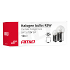 Lâmpada 12V 5W BA15S Caixa de 10 Unidades Amio 01488