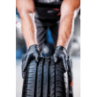 Luvas de nitrilo Mercator GoGrip pretas, tamanho L caixa com 50 unidades.