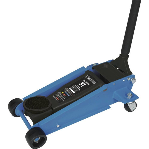 Macaco de Rodas Hidráulico 3 Ton com Duplo Pistão – 120–450 mm