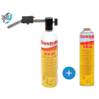 Maçarico Portátil Gás com 2 Botijas Castolin 1450 XPC