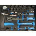 Mala de Ferramentas em Alumínio Profissional 112 Peças 