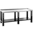 Bancada de trabalho tampo chapa galvanizada 2 mt Facom WB.2000GSA