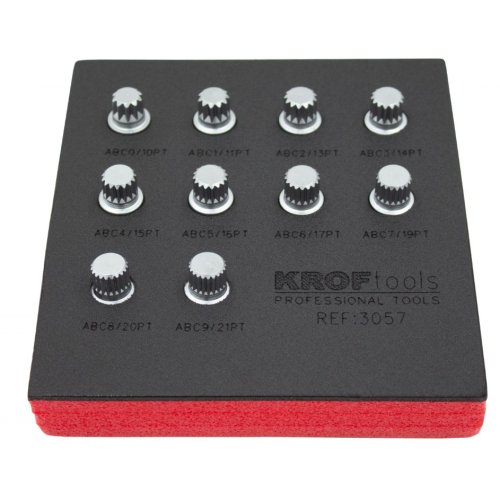 Jogo 10 Bits XZN Triple Square VAG – Kroftools 3057