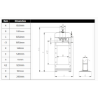 Prensa Hidráulica 30 Toneladas Manual Kroftools 4899 